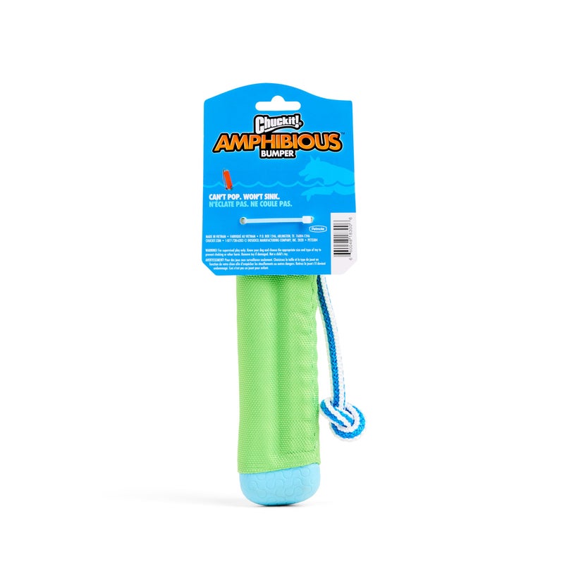 Chuckit! Amphibious Bumper Floating Fetch Dog Toy For Waterplay, Small For Dogs Up To 60 lb, 1.62"L x 8.5â€ H x 3.5" W, Assorted - Image 4